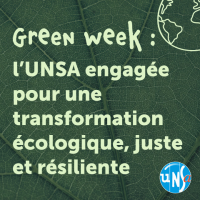European Green Week – L'UNSA s'engage pour un avenir durable 