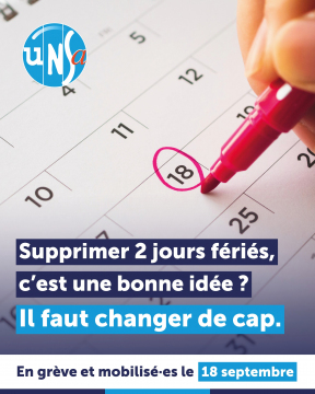 En grève et mobilisé·es le 18 septembre ! 